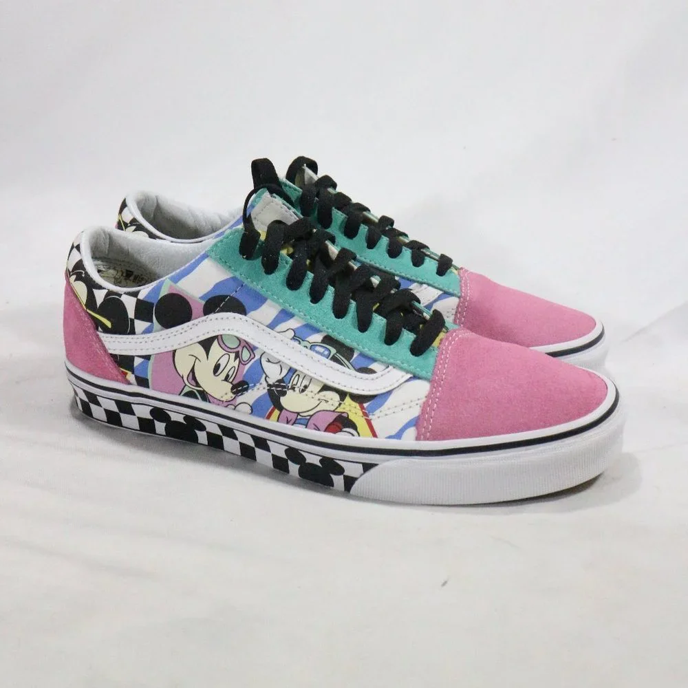 VANS Disney x Old Skool '80s Mickey' Sneakers Sz 10 US Wmn - Picture 6 of 15
